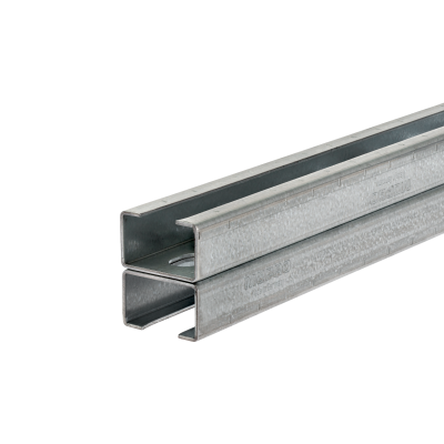 MPC-Carriles de instalación 38/48/1,75 H | 6000 mm | galvanizado