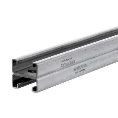 MPR-Carriles de instalación 41/42/2,0 H | 6640 mm | galv. sendzimir